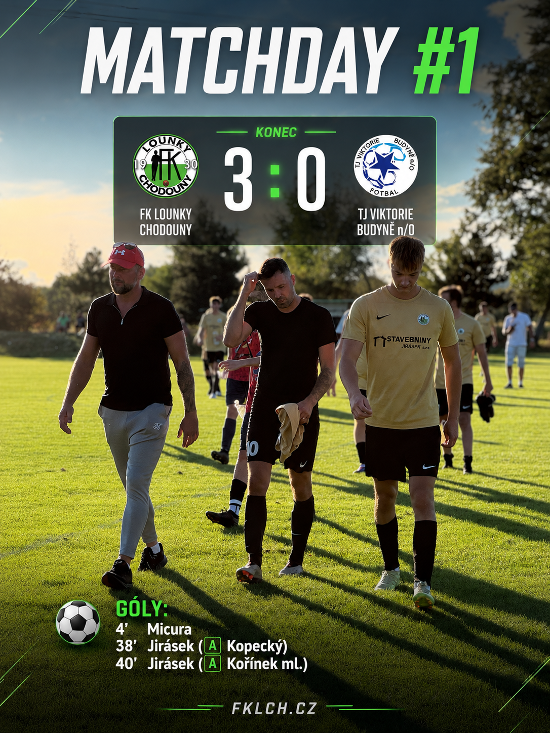 FKLCH 3:0 TJ Viktorie Budyně n/0